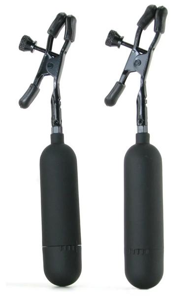 Pipedream Cordless Vibrating Nipple Clamps Vibrerande bröstklämmor