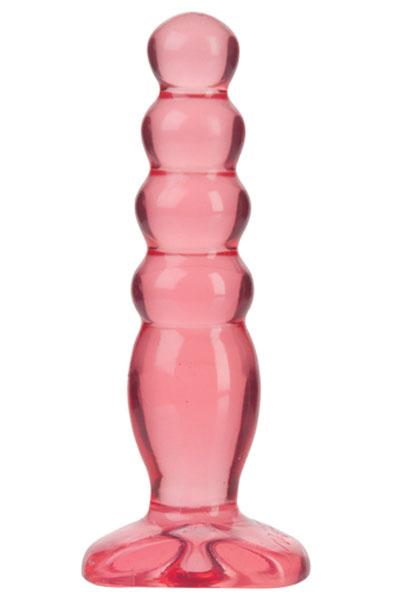 Doc Johnson Crystal Jellies Anal Delight Analplugg