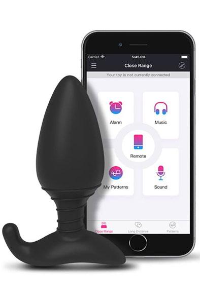Lovense Hush Analplugg med vibrator