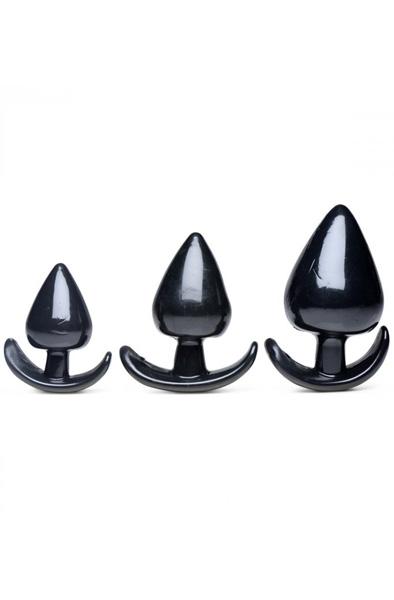 Master Series 3-Piece Anal Plug Set Analpluggar paket