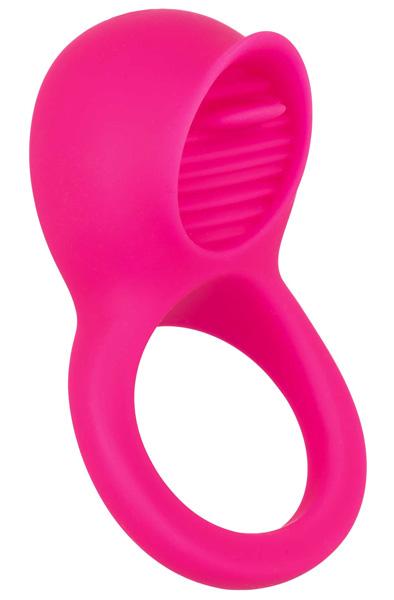 Cal Exotics Teasing Tongue Enhancer Penisring med vibrator