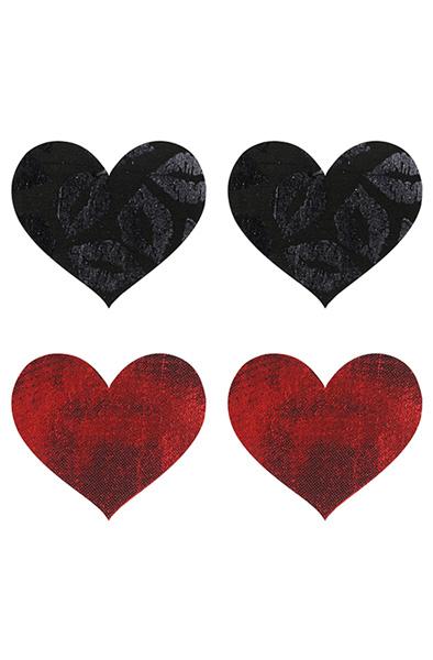 Peekaboo Pasties Stolen Kisses Hearts Nipple covers