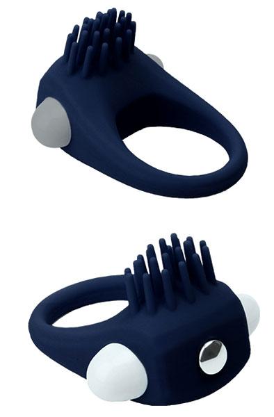 Dream Toys Rings Of Love Stimu Ring Blue Penisring med vibrator