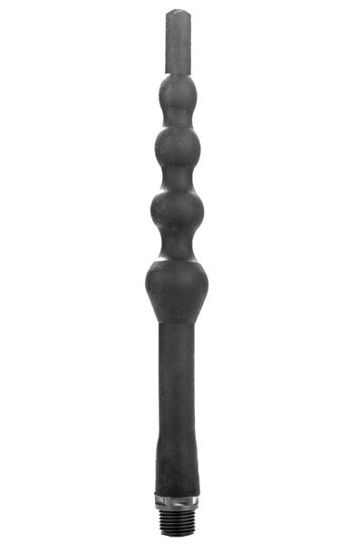 All Black Silicone Anal Douche SA04 Duschmunstycke