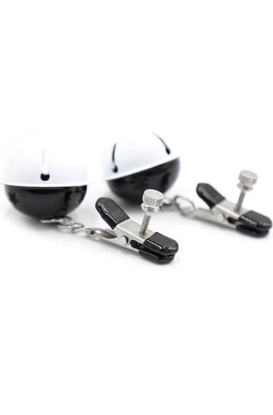 Fetish Addict Nipple Clamps With Bell Bröstvårtsklämmor