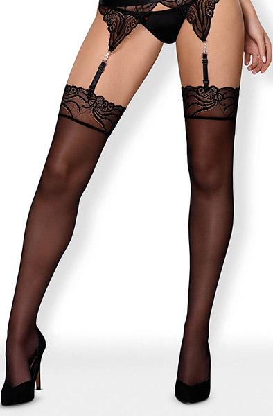Obsessive 828-STO-1 Stockings S/M Stay-ups