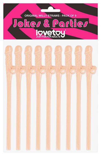 Lovetoy Willy Straws Snopp Sugrör