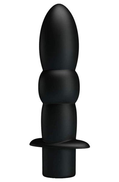 Pretty Love Wyatt Black Analplugg med vibrator