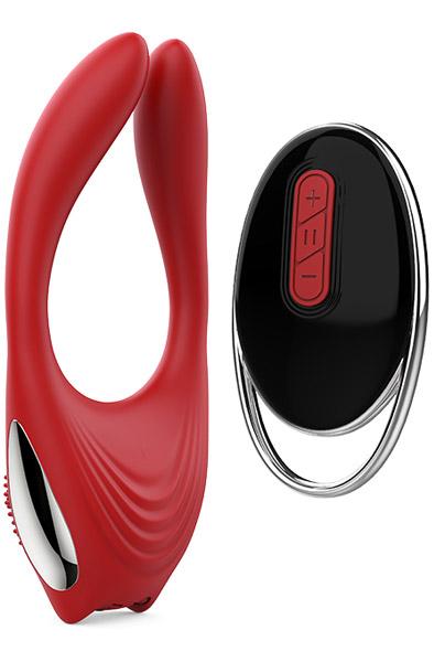 Dream Toys Red Revolution Eros Fjärrstyrd parvibrator