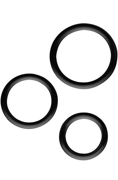 Dream Toys 3 Silicone Cockrings Penisringar paket