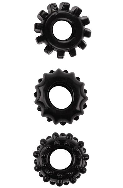 Dream Toys Set Of 3 Cockrings Penisringar paket