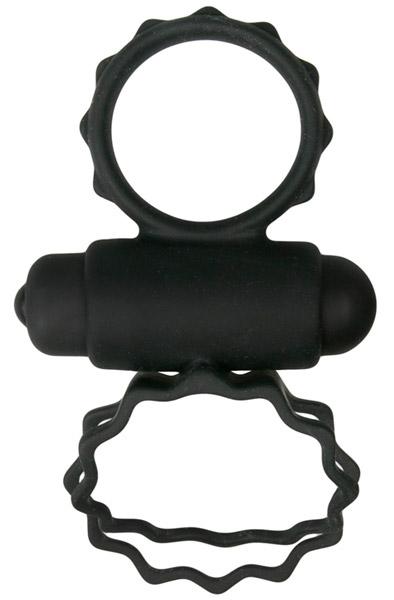 Easytoys Duo Cock Ring Penisring med vibrator