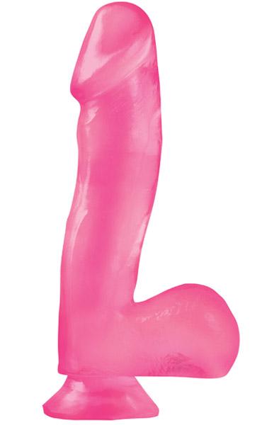 Dong With Suction Cup Pink 16,5 cm Dildo