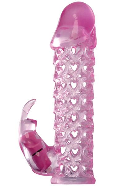 Pipedream Vibrating Couples Cage Pink Penisöverdrag med vibration