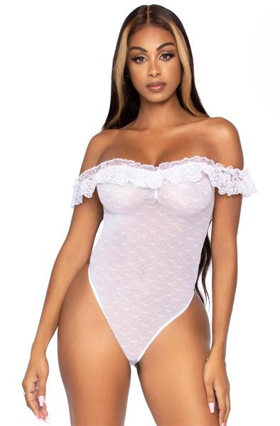 Leg Avenue Off The Shoulder Teddy O/S Teddy