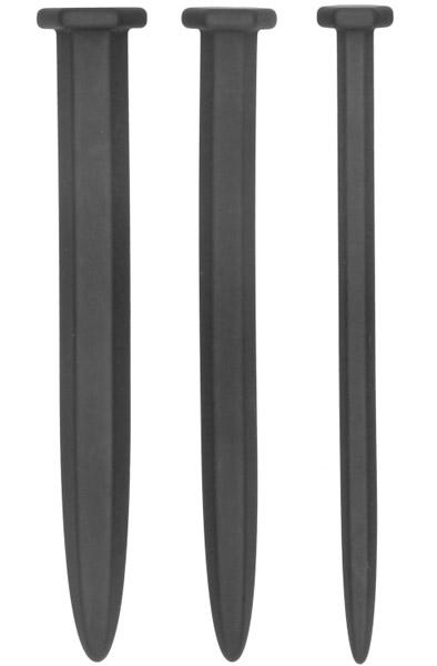 Silicone Rugged Nail Plug Set Urethral Sounding Dilator paket