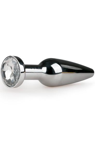 Easytoys Metal Butt Plug No. 9 Silver Analplugg metall