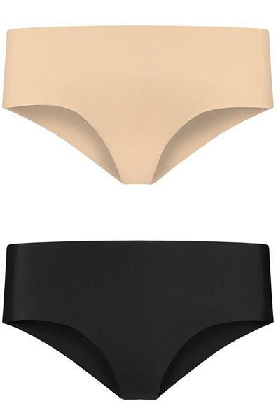 Bye Bra Invisible Hipster 2-pack XL Sömlösa trosor