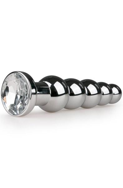 Easytoys Metal Butt Plug No. 14 Silver Analplugg metall