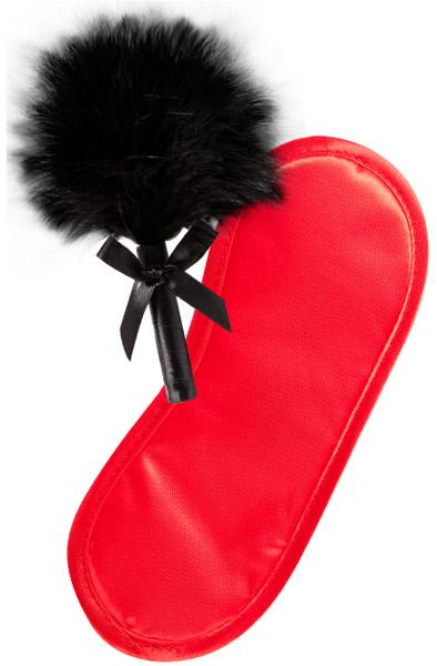 Velvet Soft Eye Mask And Tickler Ögonbindel & tickler