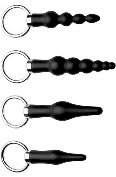 Master Series Anal Ringed Rimmer Set Analpluggar paket