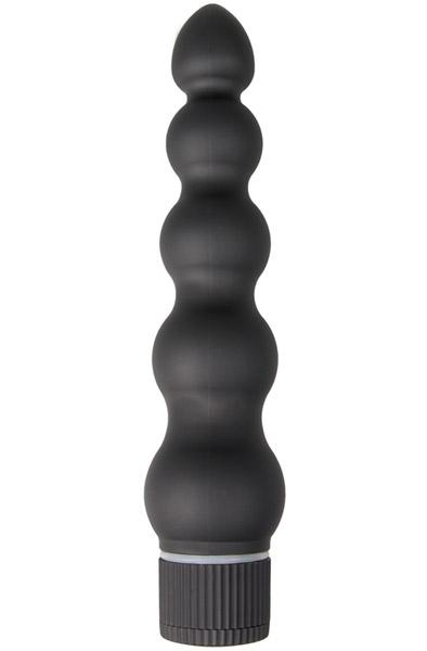 Doc Johnson Black Magic Ribbed Vibe 19 cm Vibrator