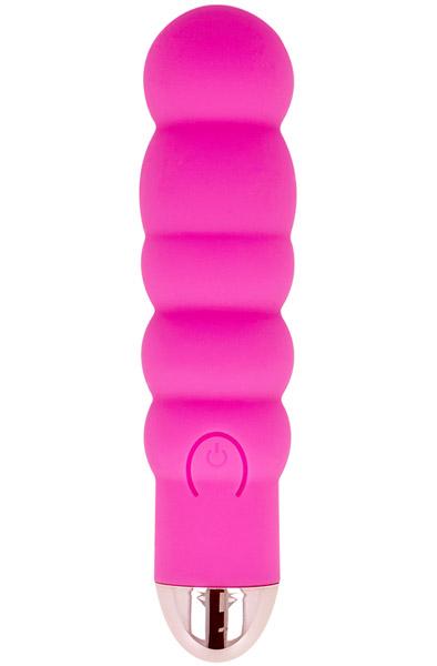 Dolce Vita Rechargeable 10-Speeds Vibrator Pink Vibrator
