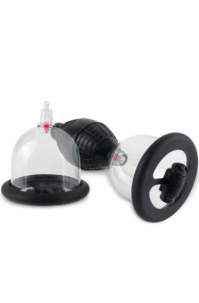 Pipedream Vibrating Nipple Pleasure Cups Bröstpump