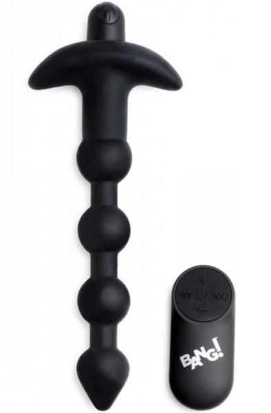 Bang! Vibrating Anal Plug With Remote Control Analkulor med vibration