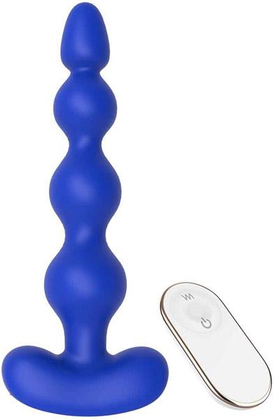 Dream Toys Cheeky Love Remote Anal Bead Analkulor med vibration