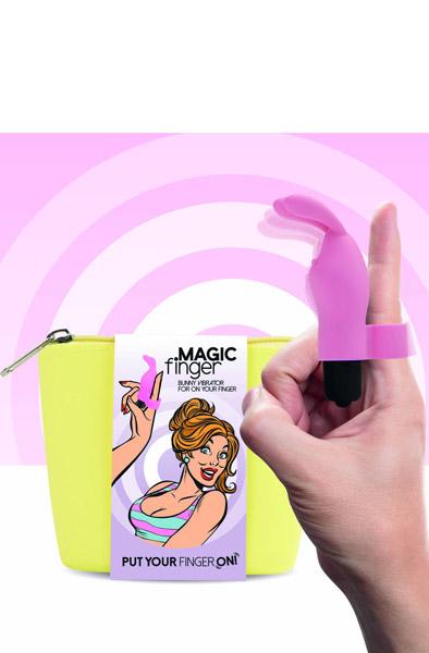 FeelzToys Magic Finger Vibrator Pink Fingervibrator