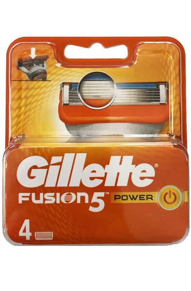 Gillette Fusion5 Power 4-pack Gillette rakblad
