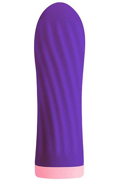 S Pleasures Bullet Twist & Shout Purple Vibrator