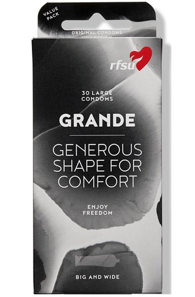 RFSU Grande Kondomer 30st Stora kondomer