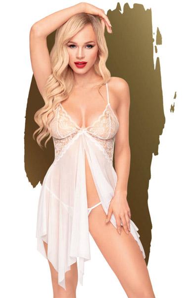 Penthouse Sweet Beast White M/L Sexiga underkläder