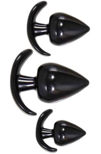 Evolved Anal Delight Black Set Analpluggar paket