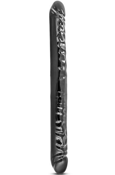 B Yours Double Dildo Black 45cm Dubbeldildo