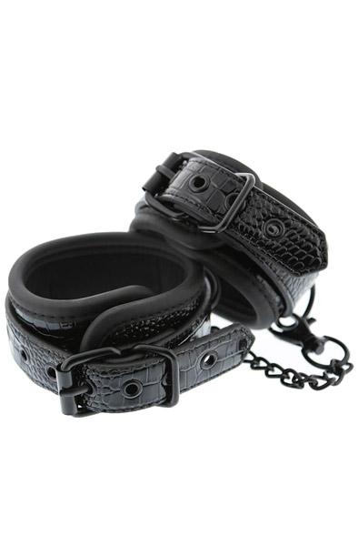 Dream Toys Blaze Ankle Cuff Croco Black Fotbojor