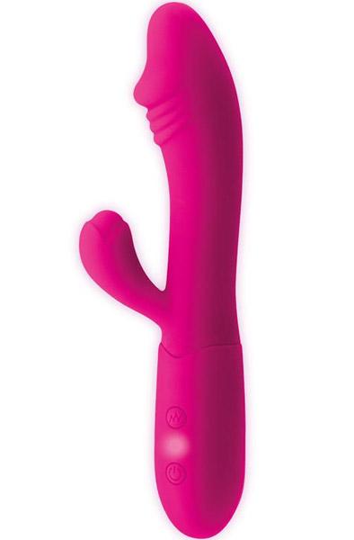 Goodies Candy G-spot Rabbit Vibe USB Silicone Rabbitvibrator