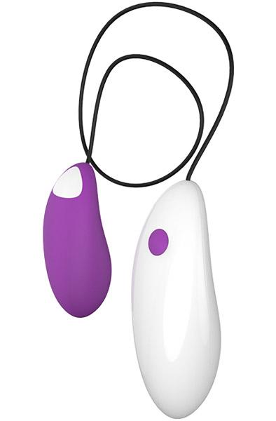 Pleasure Eggs Wired Love Egg Purple Vibrerande ägg