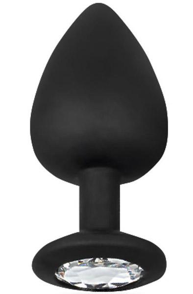 Afterdark Sparkly Butt Plug Silicone M Analplugg