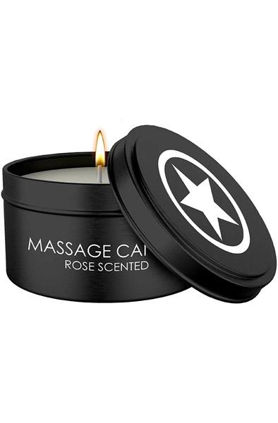 Ouch Massage Candle Rose Scented Massageljus