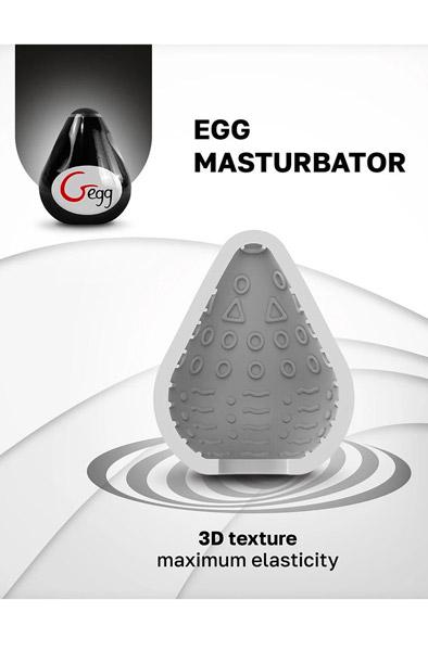 Gvibe G-Egg Masturbator Black Onaniägg