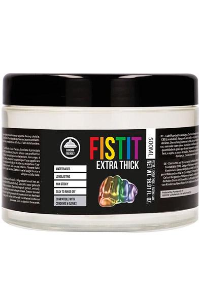 Pharmquests Fist It Extra Thick Rainbow 500 ml Glidmedel anal/fisting