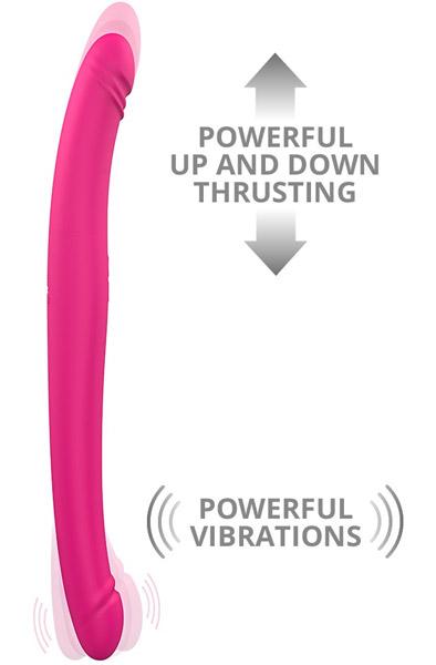 Marc Dorcel Double Do Double Vibrating Dildo Dubbeldildo med vibrator