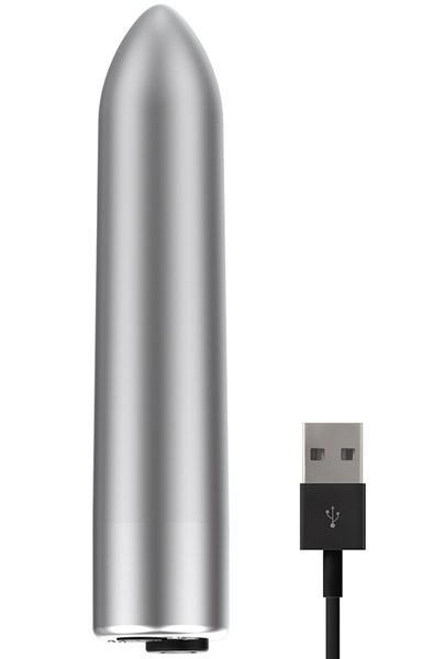 Ohmama Vibrating Bullet 10 Patterns Silver Bulletvibrator