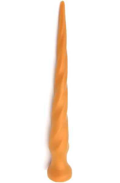 Gold Play Twist Medium 54cm Ø6,5cm Extra lång analdildo