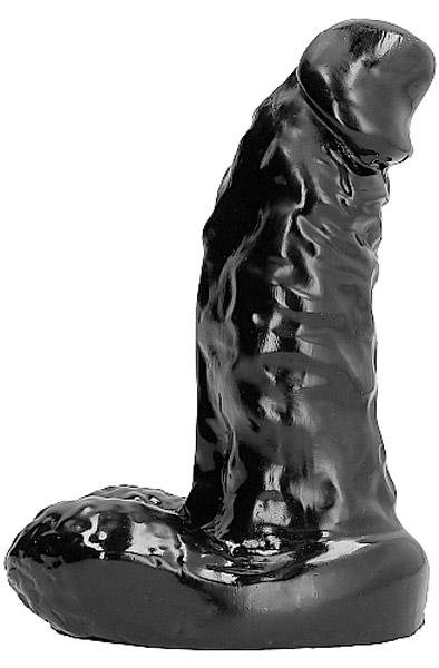 All Black Anal Dildo 13cm Analdildo