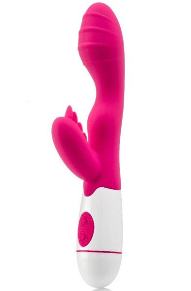 Rabbit Vibrator USB-Rechargeable Pink 20 cm Rabbitvibrator