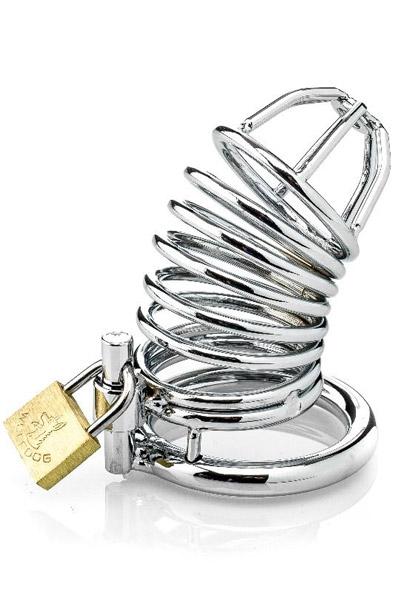 Ringed Cock Cage With Cockring 45mm Kyskhetsbur